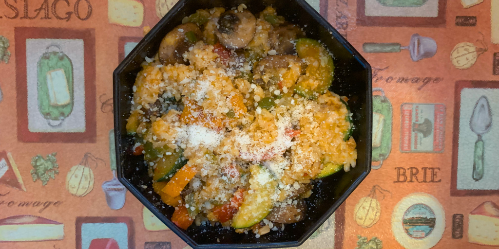 Meatless Friday Mushroom and Veggie Rice Bowls